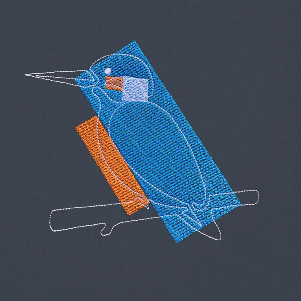 The Kingfisher | Sweater Unisex | India Ink Grey