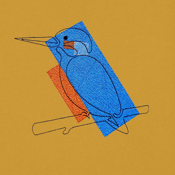 The Kingfisher | Sweater Unisex | ocher